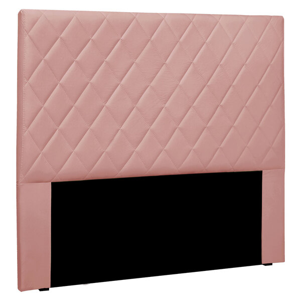 Cabeceira Solteiro 0 90m Esmeralda Veludo - Pallazio - Rosa