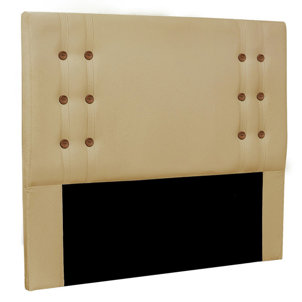 Cabeceira Solteiro 0 90m Genova Linho Dourado - Pallazio