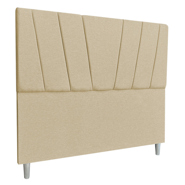 Cabeceira Solteiro 0 90m Italia Linho - Pallazio - Dourado