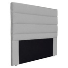Cabeceira Solteiro 0 90m La Italiana Linho Cinza Claro - Pall