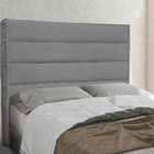 Cabeceira Solteiro 0 90m La Italiana Linho Cinza Escuro - Pal