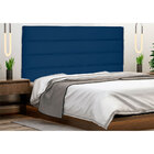 Cabeceira Solteiro 0 90m La Italiana Suede Azul Marinho - Pal