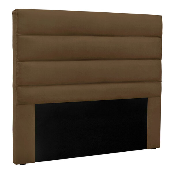 Cabeceira Solteiro 0 90m Las Palmas Suede Caramelo - Pallazio