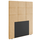 Cabeceira Solteiro 0 90m Moscou Linho Bege - Pallazio