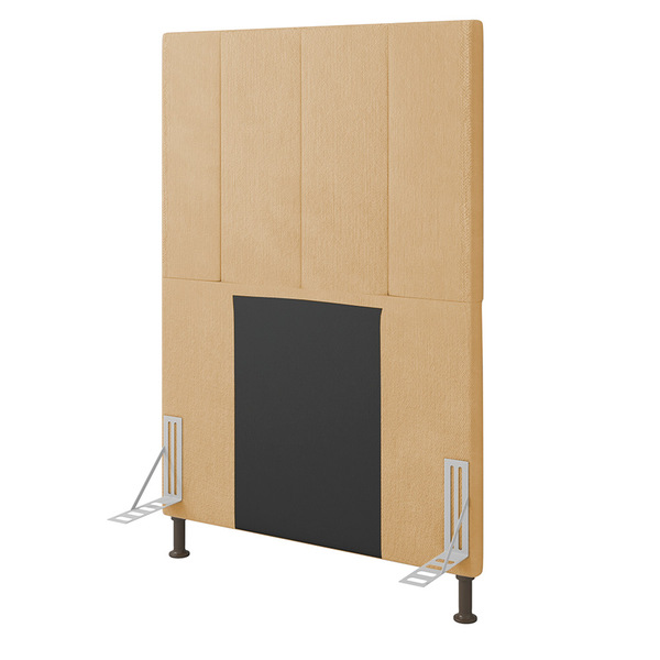 Cabeceira Solteiro 0 90m Munique Linho Bege - Pallazio