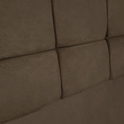 Cabeceira Solteiro 0 90m Nina Suede Marrom - Pallazio