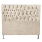 Cabeceira Solteiro 0 90m Paris Suede - Pallazio - Bege