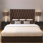 Cabeceira Solteiro 0 90m Paris Suede - Pallazio - Marrom