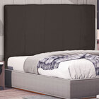 Cabeceira Solteiro 0 90m Ravenna Suede - Pallazio - Marrom Ca