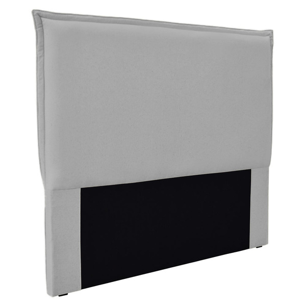 Cabeceira Solteiro 0 90m Veneza Linho Cinza Claro - Pallazio