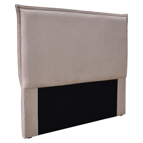 Cabeceira Solteiro 0 90m Veneza Linho Rústico Areia - Pallazio