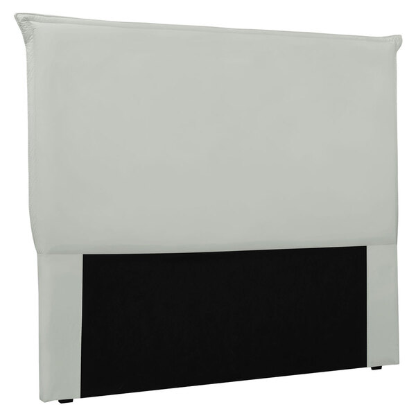 Cabeceira Solteiro 0 90m Veneza Veludo - Pallazio - Cinza Pra