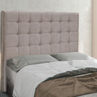 Cabeceira Solteiro 0 90m Verona Linho Rústico Areia - Pallazio