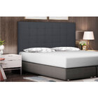 Cabeceira Solteiro 0 90m Verona Suede - Pallazio - Cinza