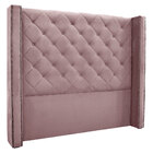 Cabeceira Solteiro 0 90m Vicenza Veludo - Pallazio - Lilás