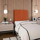 Cabeceira Solteiro 100 Cm Com Frame Belgica Suede Artte