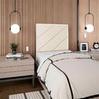 Cabeceira Solteiro 100 Cm Com Frame Cristal Corino Artte