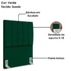 Cabeceira Solteiro 100 Cm Com Frame Dalia Suede Artte