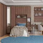 Cabeceira Solteiro 2 Pt Elite Capuccino