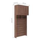 Cabeceira Solteiro 2 Pt Elite Capuccino