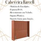 Cabeceira Solteiro 88 Cm Barcell Veludo Soon