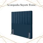 Cabeceira Solteiro 88 Cm Dubai Veludo Soon