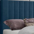 Cabeceira Solteiro 88 Cm Dubai Veludo Soon