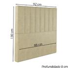 Cabeceira Solteiro 88 Cm Dubai Veludo Soon