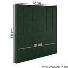 Cabeceira Solteiro 88 Cm Madrid Veludo Soon