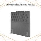 Cabeceira Solteiro 88 Cm Milan Veludo Soon