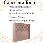 Cabeceira Solteiro 88 Cm Toquio Veludo Soon