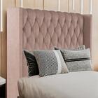 Cabeceira Solteiro 88 Cm Toquio Veludo Soon