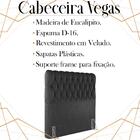 Cabeceira Solteiro 88 Cm Vegas Veludo Soon