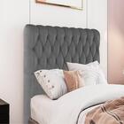 Cabeceira Solteiro 88 Cm Vegas Veludo Soon