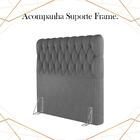 Cabeceira Solteiro 88 Cm Vegas Veludo Soon