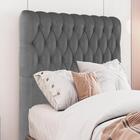 Cabeceira Solteiro 88 Cm Vegas Veludo Soon