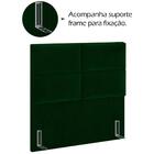 Cabeceira Solteiro 90 Cm Barcel Veludo Peer