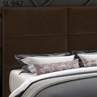 Cabeceira Solteiro 90 Cm Barcel Veludo Peer