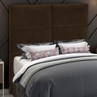 Cabeceira Solteiro 90 Cm Barcel Veludo Peer