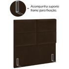 Cabeceira Solteiro 90 Cm Barcel Veludo Peer