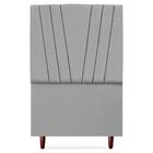 Cabeceira Solteiro 90 Cm Com Frame Belgica Suede Artte
