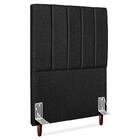 Cabeceira Solteiro 90 Cm Com Frame Carla Linho Artte