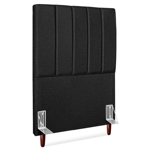 Cabeceira Solteiro 90 Cm Com Frame Carla Linho Artte