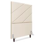 Cabeceira Solteiro 90 Cm Com Frame Cristal Corino Artte