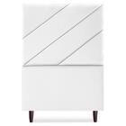 Cabeceira Solteiro 90 Cm Com Frame Cristal Corino Artte