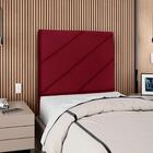 Cabeceira Solteiro 90 Cm Com Frame Cristal Suede Artte