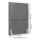 Cabeceira Solteiro 90 Cm Com Frame Dalia Corino Artte