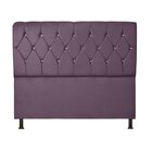 Cabeceira Solteiro 90 Cm Com Strass Grécia Rose