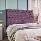 Cabeceira Solteiro 90 Cm Com Strass Grécia Rose