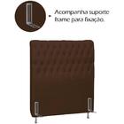 Cabeceira Solteiro 90 Cm Dumos Veludo Peer